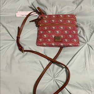 49ers Dooney and Bourke Crossbody bag